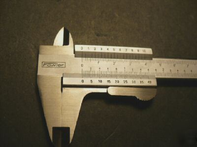 Fowler micrometer inside reads in mm & inches 6