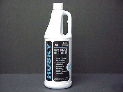 Husky 420 glass, plastic, & crt cleaner rtu