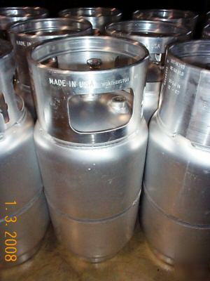 New aluminum forklift propane tank,33 1/3 free ship