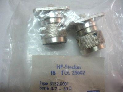 New hf-stecker - tgl 25602 - rft - 2 pieces 