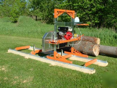New sawmill - brand- 9HP norwood personal band sawmill