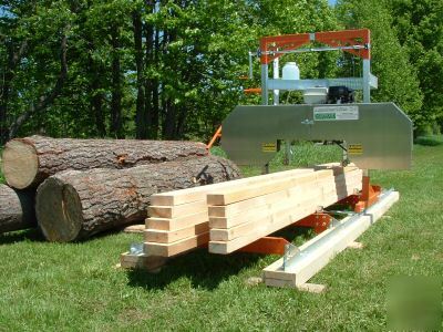 New sawmill - brand- 9HP norwood personal band sawmill