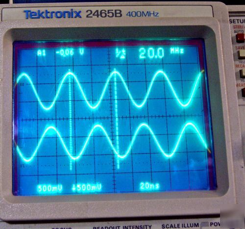 Tektronix 2465B 400MHZ 4-channel oscilloscope. 