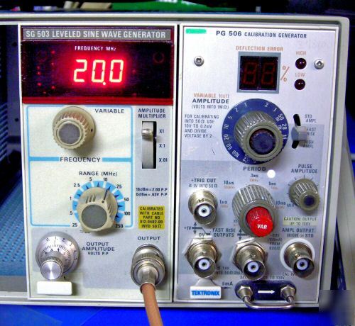 Tektronix 2465B 400MHZ 4-channel oscilloscope. 