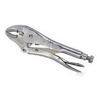 Vise grip curved jaw locking pliers w/wire cutter 7WR
