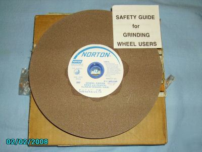 New * * norton alundum grinding wheel 8