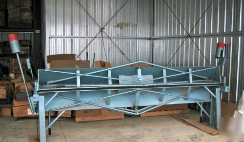10' roper whitney 10-16 sheet metal brake, 16 guage