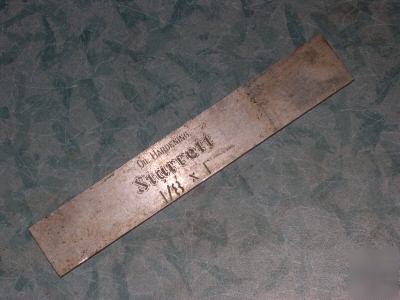 Bar of 0-1 tool steel 1/8
