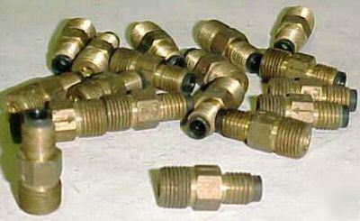 Bijur lubricating , meter unit b-1087 fsa-4 set of 18