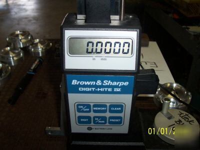 Browne & sharp tesa electronic height gage 599-1012-4