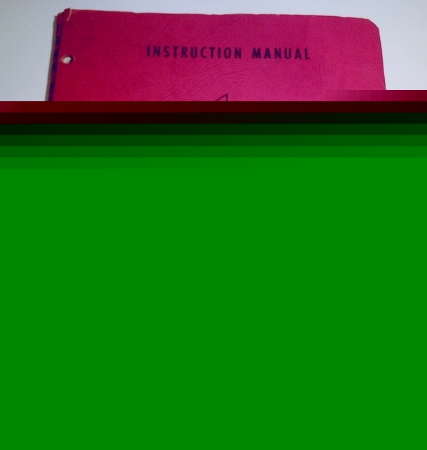 Fluke 801H/801HR voltmeter *original op./service manual