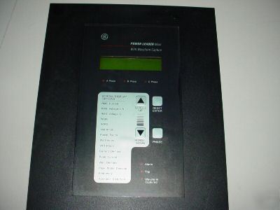 Ge power leader meter (waveform capture)