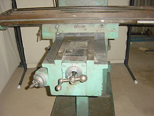Ramillxlt milling machine bridgeport style 50X10 table