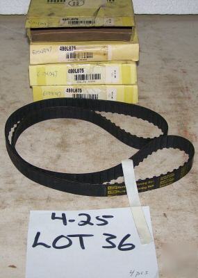 New 4 woods timing belt p/n 480L075 