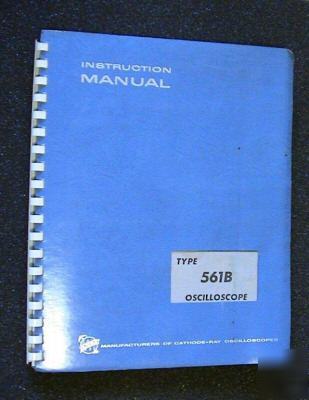 Tektronix 561B oscilloscope original service manual