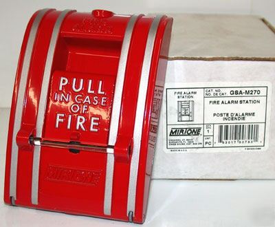 Est mirtone gsa-M270P fire alarm pull station 2 stage