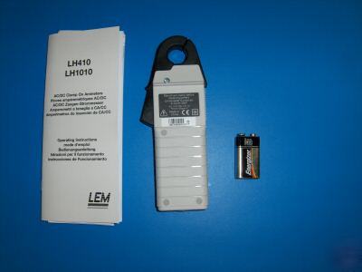 Fluke - lem - LH410 ac/dc clamp-on ammeter meter