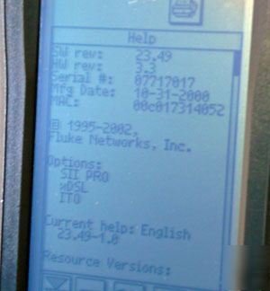 Fluke onetouch ser ii 1TS2PRO-i ito & xdsl network test