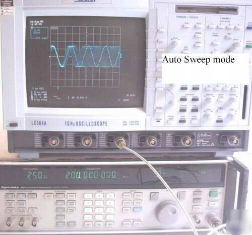 Gigatronics 6082A 0.1- 2112 mhz rf signal gen/sweeper