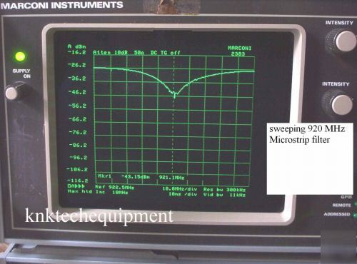 Gigatronics 6082A 0.1- 2112 mhz rf signal gen/sweeper
