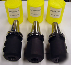 New 3 pcs cnc tooling CAT40-EM1