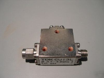 Tdk coaxial circulator cu i 3L 3.7-4.2GHZ sma (m-f)