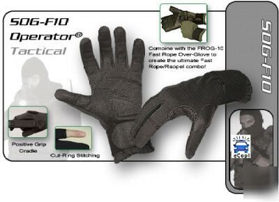 Hatch operator black cqb tactical police gloves xxl
