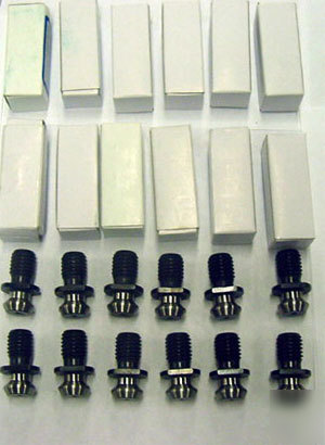 12 pc bridgeport bt 40 x 45 deg. non-coolant pull stud
