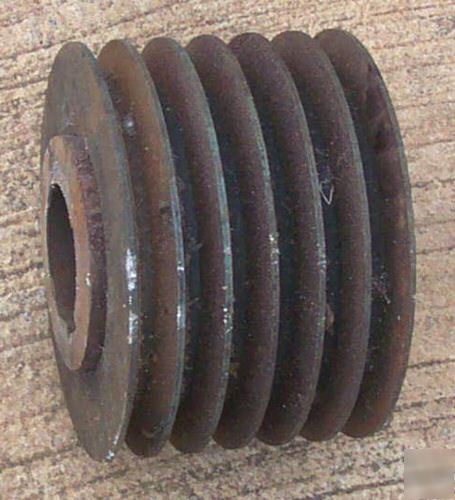 6 belt sheave 7