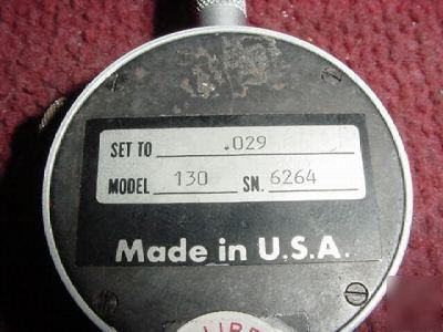 Barcor bore gage/gauge for shop, automotive, sheetmetal