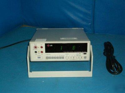 Lg dm-441B true rms 4.5 digit digital multimeter