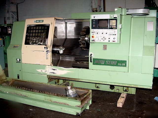 Mori seiki sl-25A/1000 cnc lathe, fanuc 10T, 44