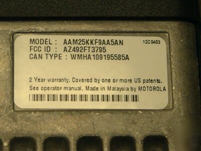 Motorola CDM1550 vhf w/ remote mount head