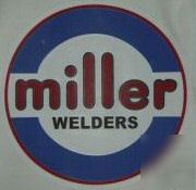 New miller arc welders dark blue historic 6