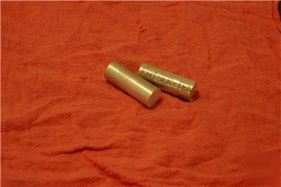 Aluminum round bar stock 2024 3/4 dia. x 2
