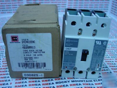 Cutler hammer motor circuit protector GMCP015E0C 3P