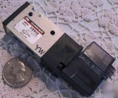 Smc VZ512 solenoid valve 24VDC