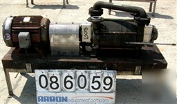 Used: sihi liquid ring vacuum pump, model LPHR55320, ca