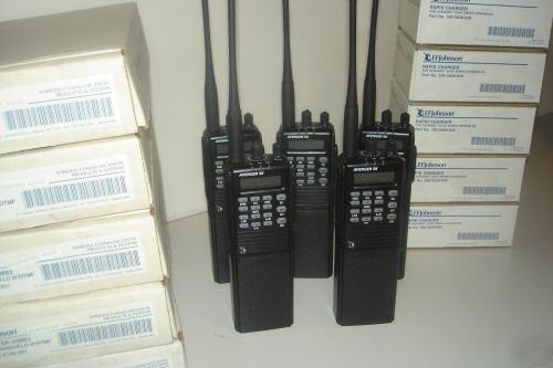 New 5 x ef johnson avenger 8160 sk-HW83 fm 2-way radios