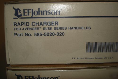New 5 x ef johnson avenger 8160 sk-HW83 fm 2-way radios