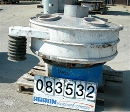 Used: sweco screener, model US48S6886, 304 stainless st