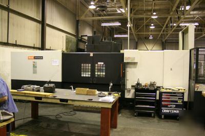 Mazak 815/120 dual pallet vertical milling center vmc