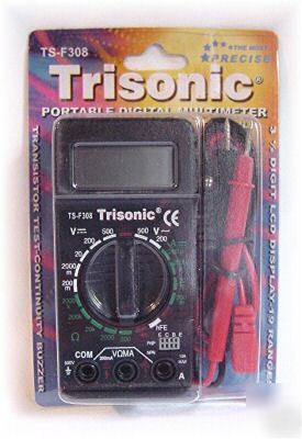 New ac dc mini digital lcd multitester voltmeter $2.49S