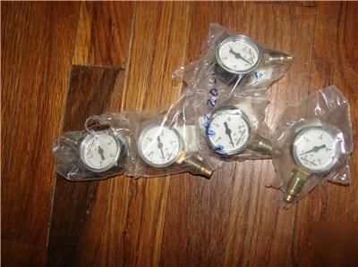 New vogel gauge w/adapter M14-1.25 0-40 bar lot 5 new