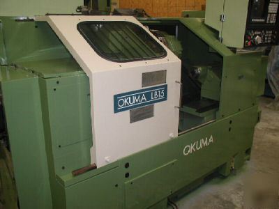 Okuma LB15 big bore cnc lathe, 10