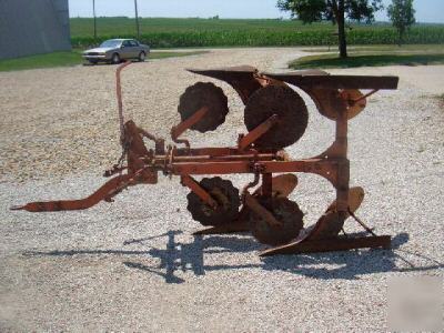Allis chalmers 2 bottom rollover plow , rare item