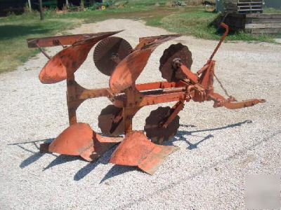 Allis chalmers 2 bottom rollover plow , rare item