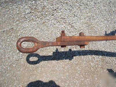 Allis chalmers 2 bottom rollover plow , rare item