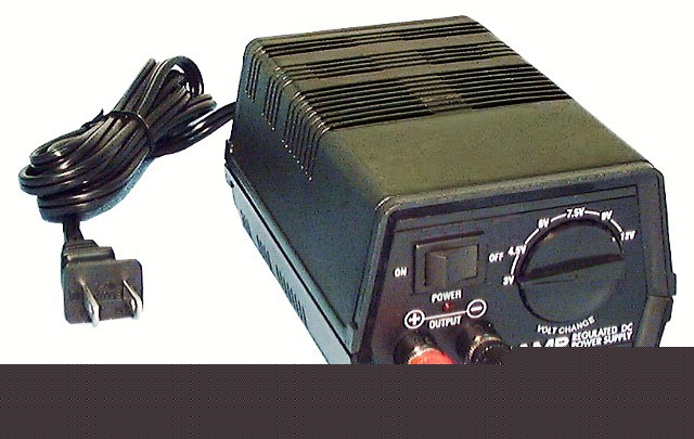 Linear variable dc power supply 3-12 volts up to 2 amps
