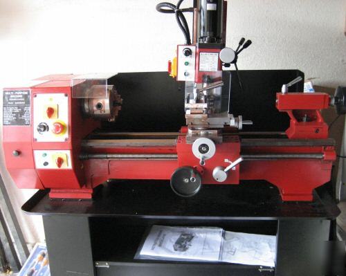 Mill lathe combo machine